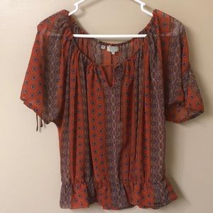 Guess Peasant Top